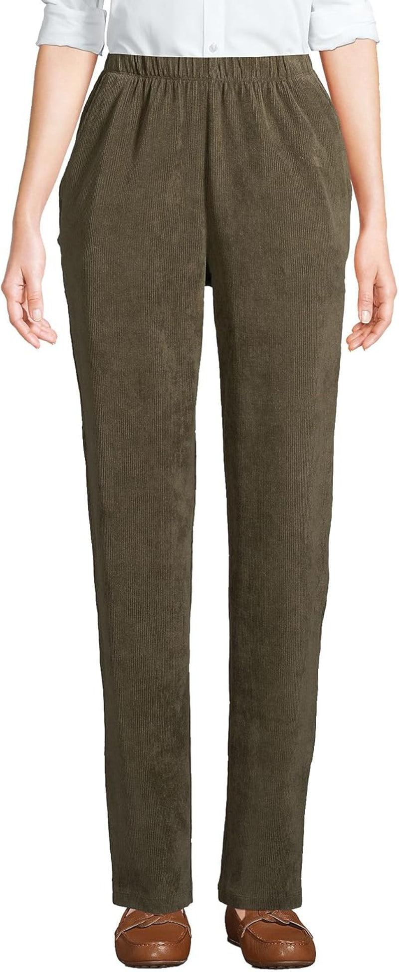 Women S Sport Corduroy Pants Forest Moss Tall Medium