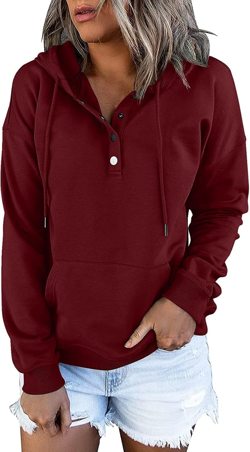 Christmas Hoodies for Women Pullover Oversized Women Clothes Fashion 2021 Casual Zipper Hooded Sweatshirts Long Sleeve Winter Fall Button down plus Size Tops Cozy Sweater Shirts