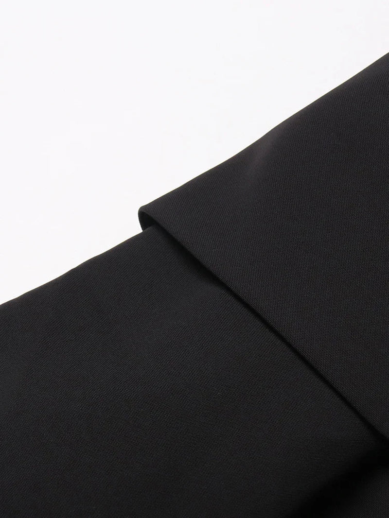 Ultimate Power Piece Fancy Pantsuit off the Shoulder Blazer | Suit Coat | Modern Blazer Pantsuit | Womens Suit Jacket