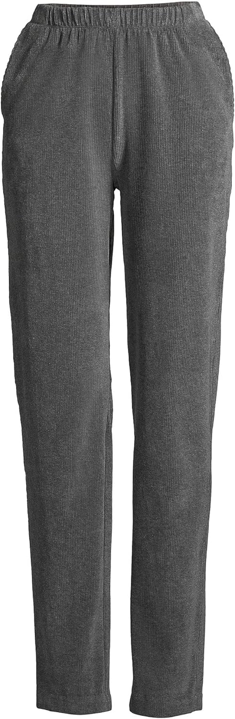 Women'S Sport Knit High Rise Corduroy Pants