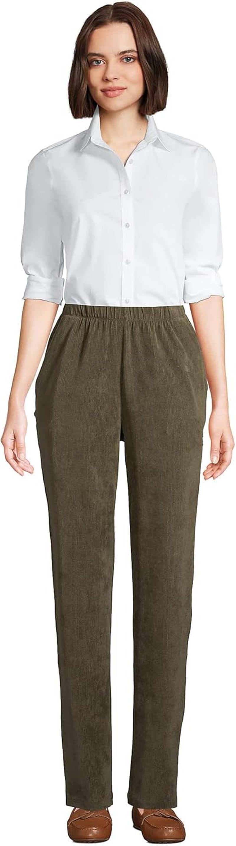 Women S Sport Corduroy Pants Forest Moss Tall X-Large