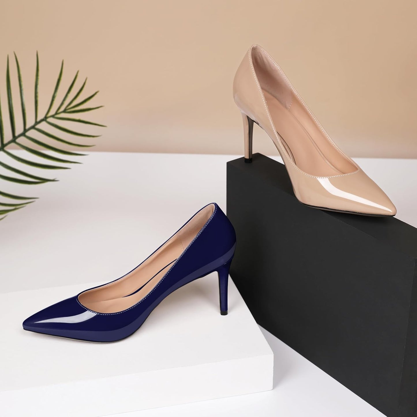 Women'S High Heel Pumps - Classy Pointy Toe Pumps_- Office Wedding Party Event Comfort Heels