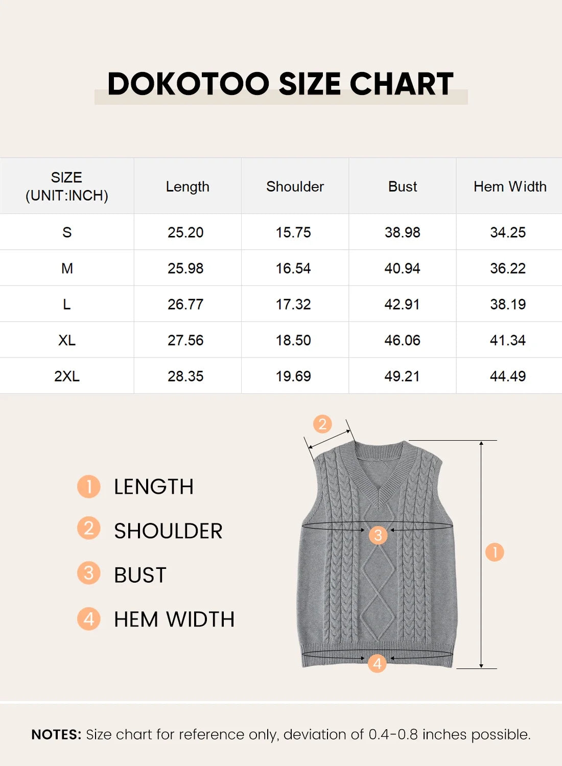 Women'S Vintage Sleeveless Sweater Vest Knitted Pullover Top for Fall