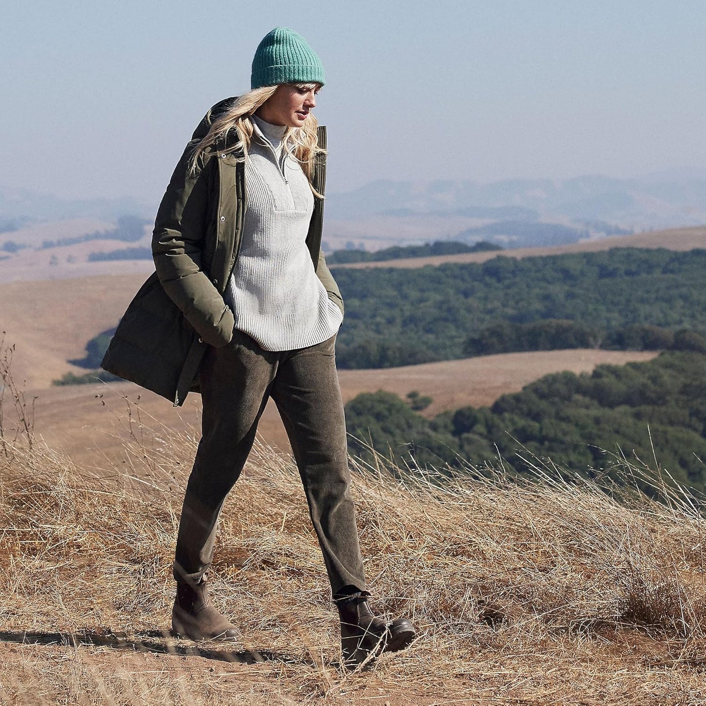 Women S Sport Corduroy Pants Forest Moss Tall Medium