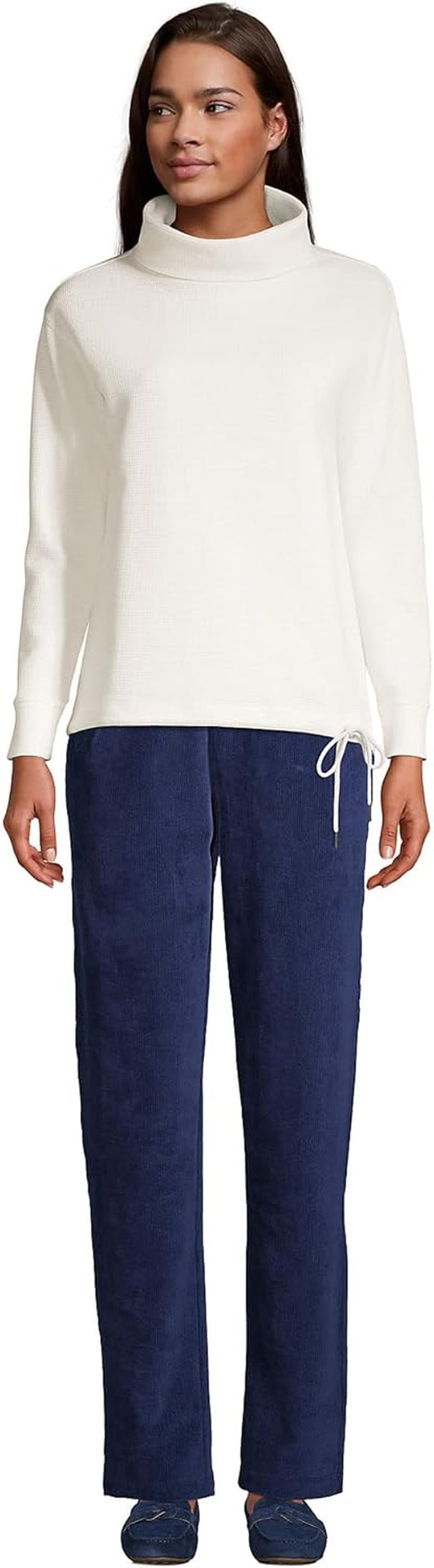 Women'S Sport Knit High Rise Corduroy Pants
