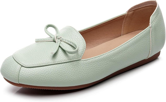 Women'S Bowknot Wide Flat Shoe