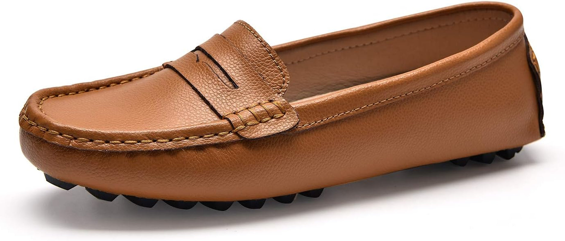 Women'S Genuine Leather Penny Loafers Classic Driving Moccasins Casual Slip on Comfort Women Loafer Shoes