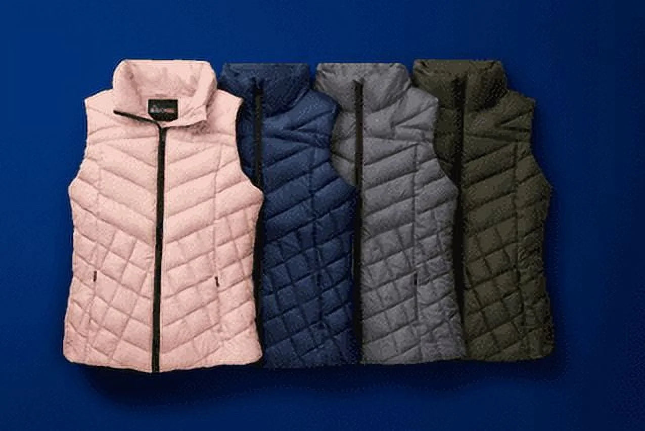 Chevron Quilted Puffer, Outerwear Vests (Women'S), Sizes 1X-3X