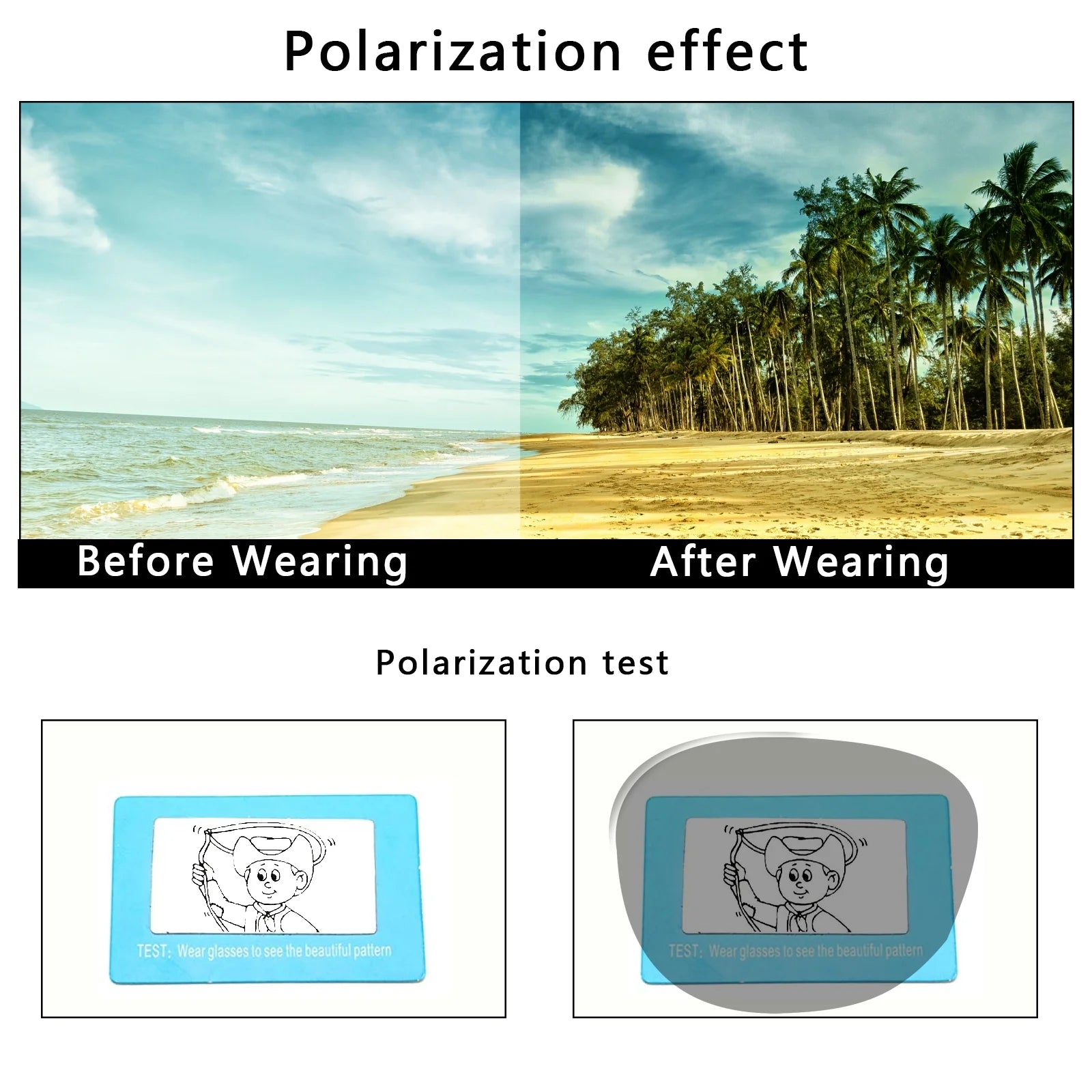 Sunglasses Classic Square Polarized for Women Men Retro Shades Sun Glasses