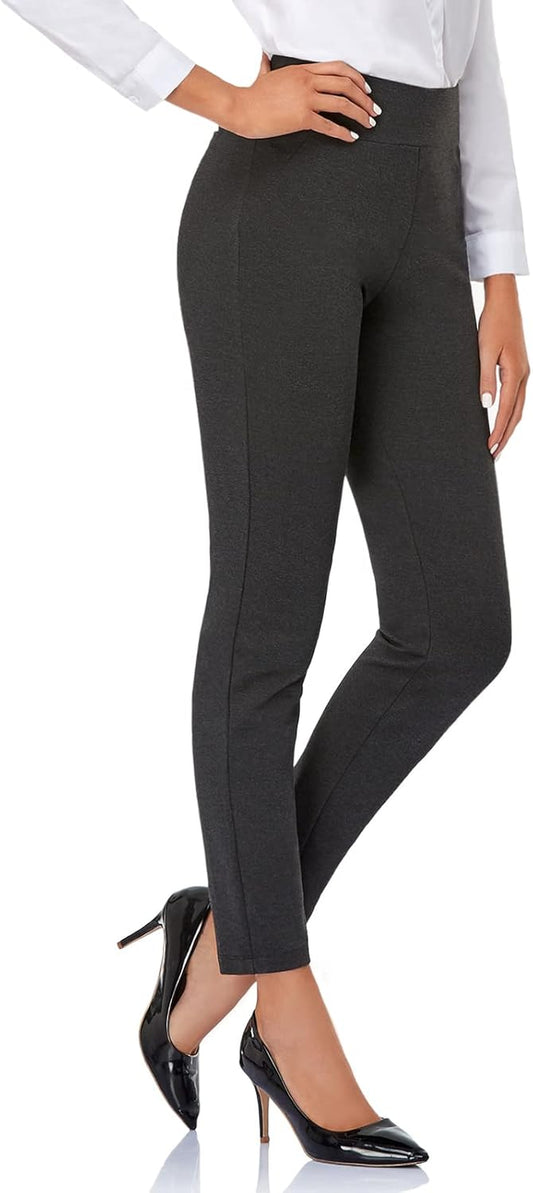 Women'S 26''/28''/30'' Skinny Dress Pants High Waist Slacks for Office Work Business Casual Tall Petite Stretch Pants