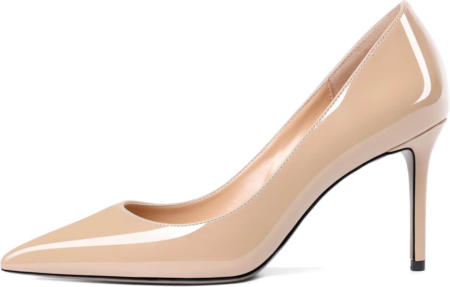 Women'S High Heel Pumps - Classy Pointy Toe Pumps_- Office Wedding Party Event Comfort Heels