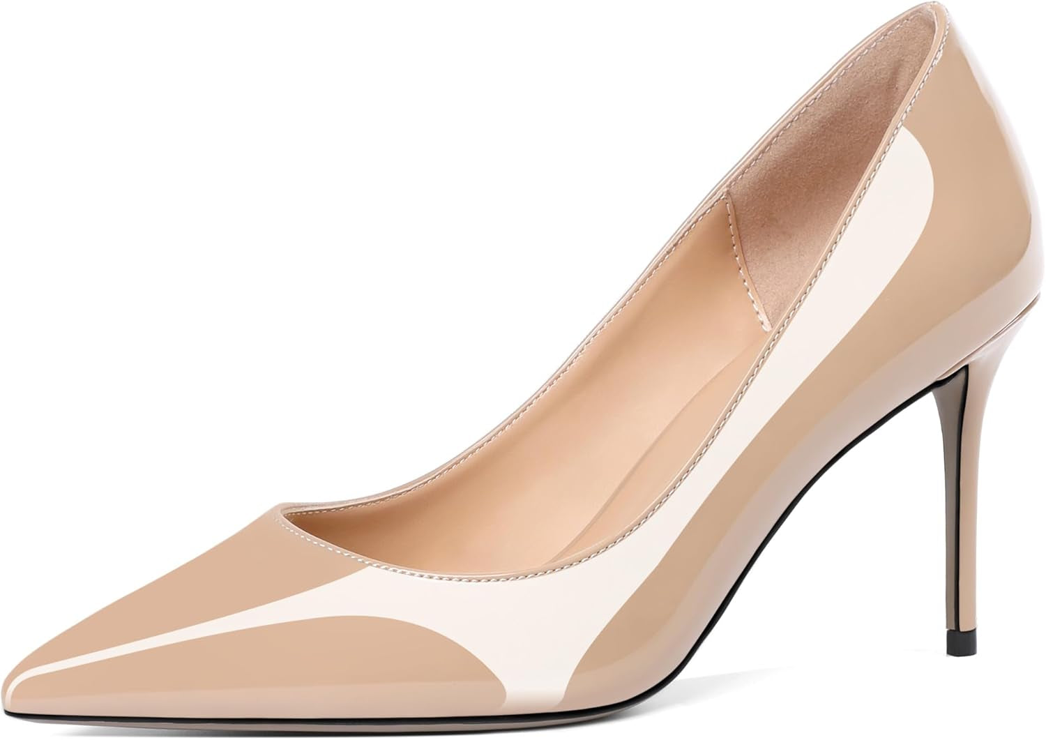 Women'S High Heel Pumps - Classy Pointy Toe Pumps_- Office Wedding Party Event Comfort Heels