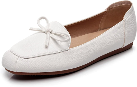 Women'S Bowknot Wide Flat Shoe